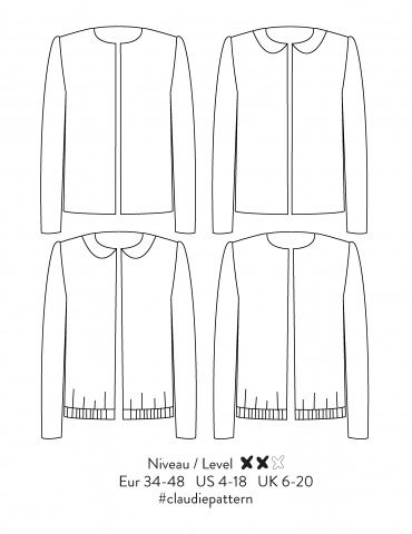 Simplicity Patterns US8455D5 Misses, Petite Blouse with Length & Sleeve  Pattern, 1 - Kroger