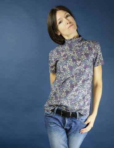 Passion blouse sewing pattern paper version with free sew along video.